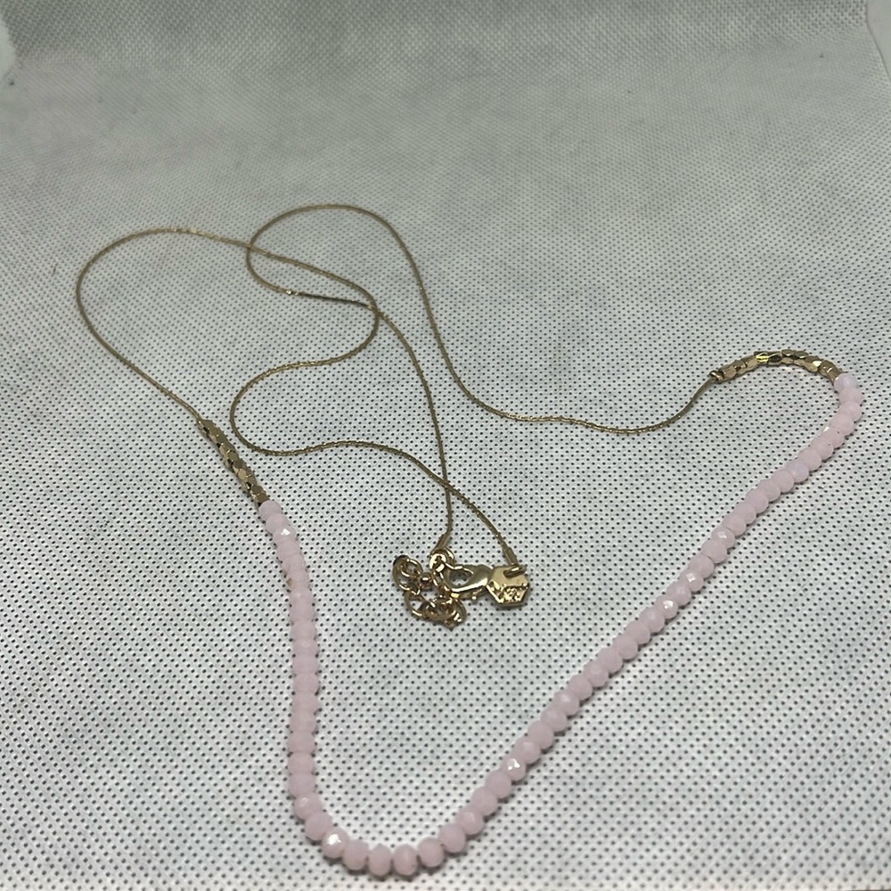 Origami owl necklace gold chain